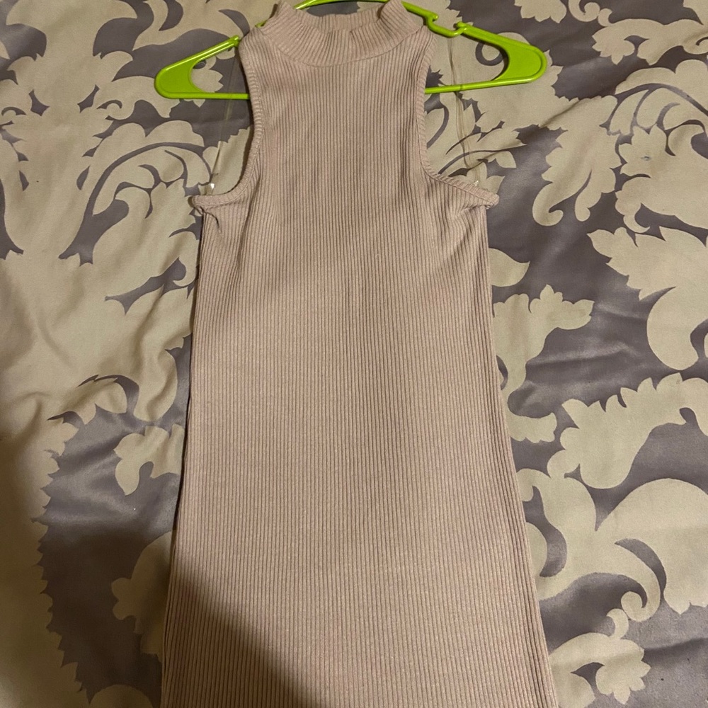 medium tan dress